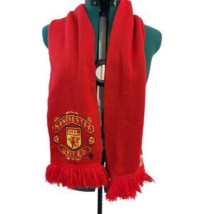 Adult OS Manchester United FC Scarf EUC